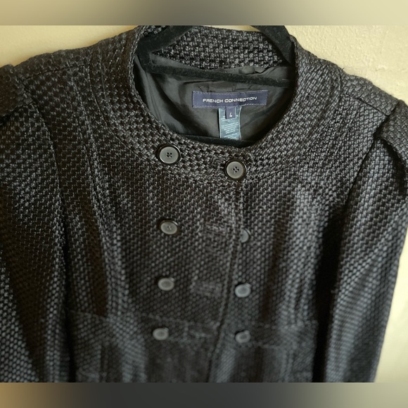 Classy French Connection Coat with unique texture! - Picture 2 of 3